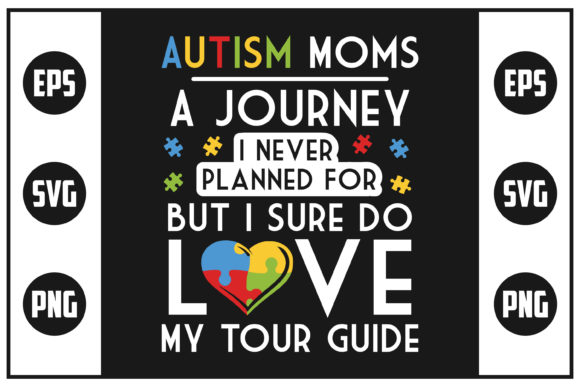 Autism Mom - Design: A Heartfelt Embroidery Choice