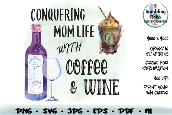 Conquering Mom Life with Coffee Wine