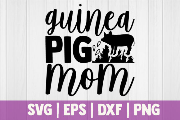 Guinea Pig Mom: A Charming Design for Heartfelt Embroidery Projects