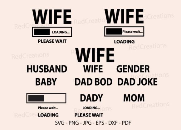 Husband Loading Please Wait SVG, Wife: A Designer’s Real-World Embroidery Review