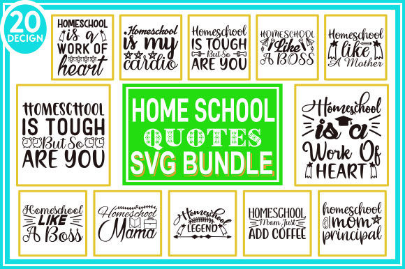 Stitching Sentiment: A Designer’s Take on Homeschool Mom Quotes Designs Bundle